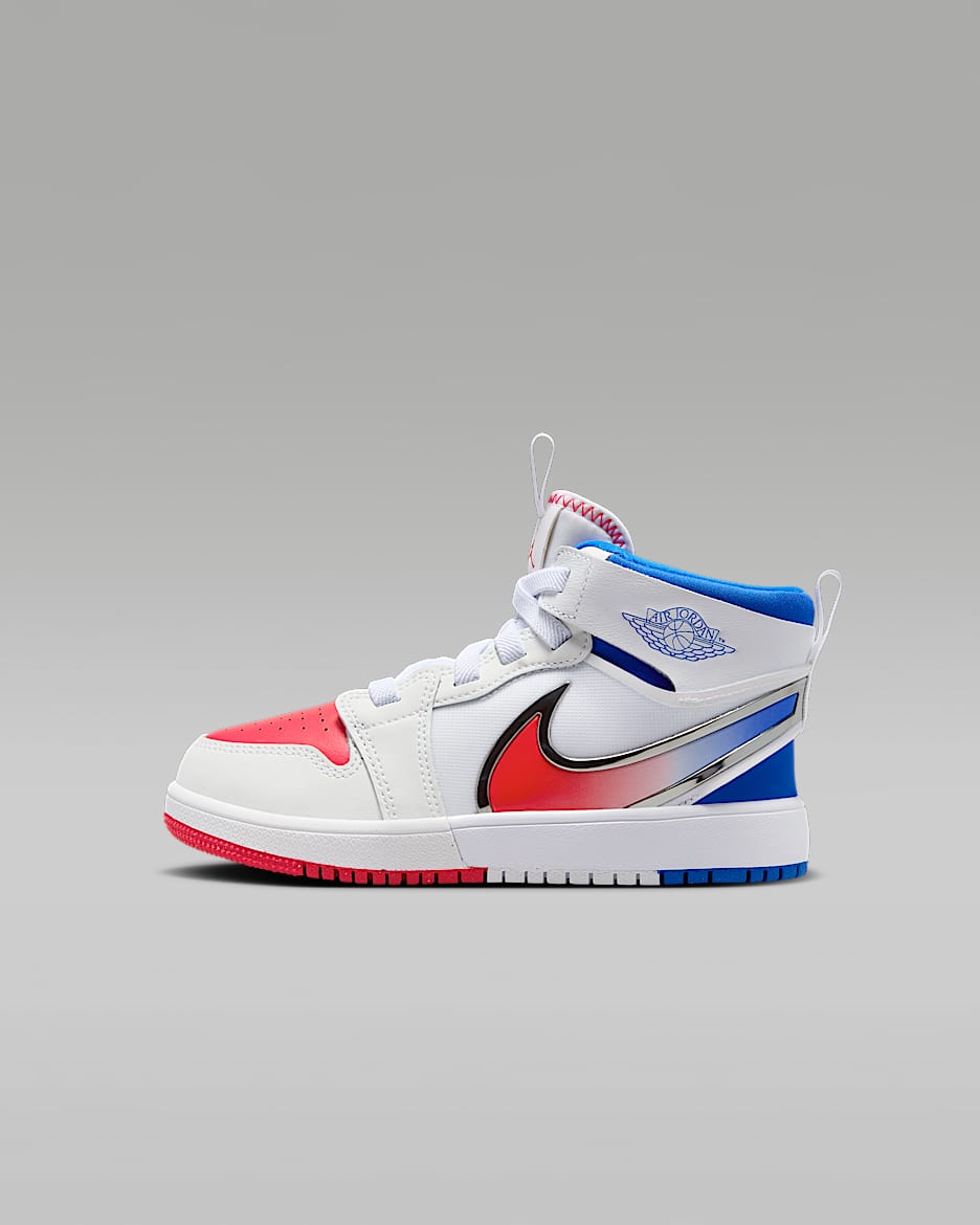 Jordan 1 Mid RM EasyOn Little Kids Shoes